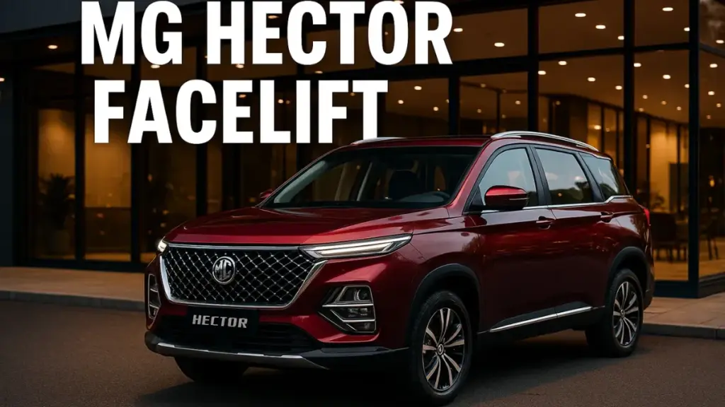 MG Hector Facelift